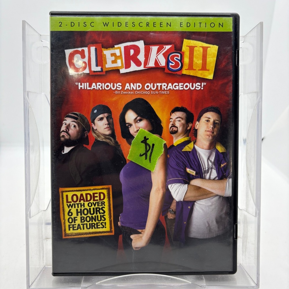 Clerks II DVD 2006 2-Disc Widescreen Edition Kevin Smith Disc 1 Only